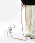 Simply_Soft_Reflective_Dog_Leash_-_Coral_Pink